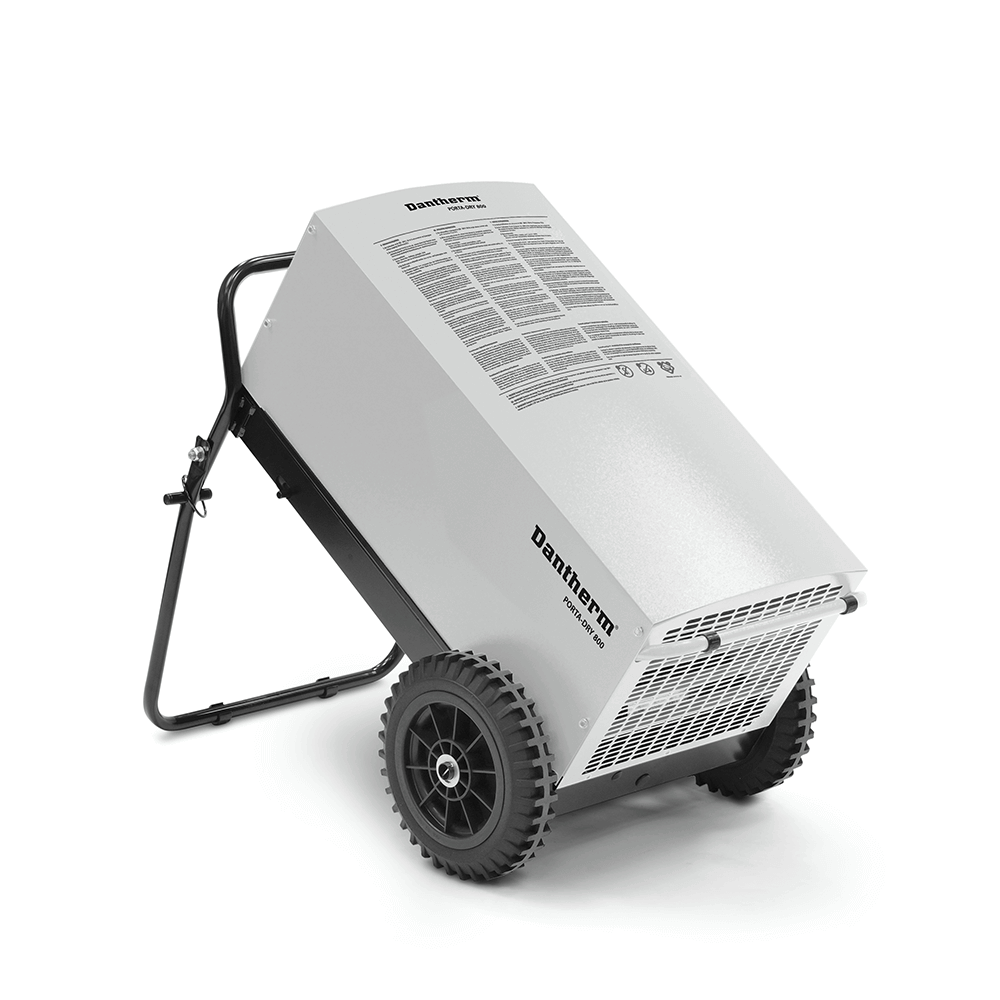 Combideal Dantherm Porta-Dry 800 (grijs) + Trotec TDE 25 V2 + Trotec TTV 4500